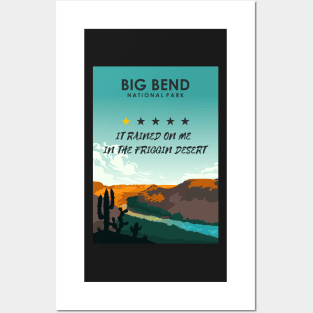 Big Bend One Star Review Subpar National Park Poster Posters and Art